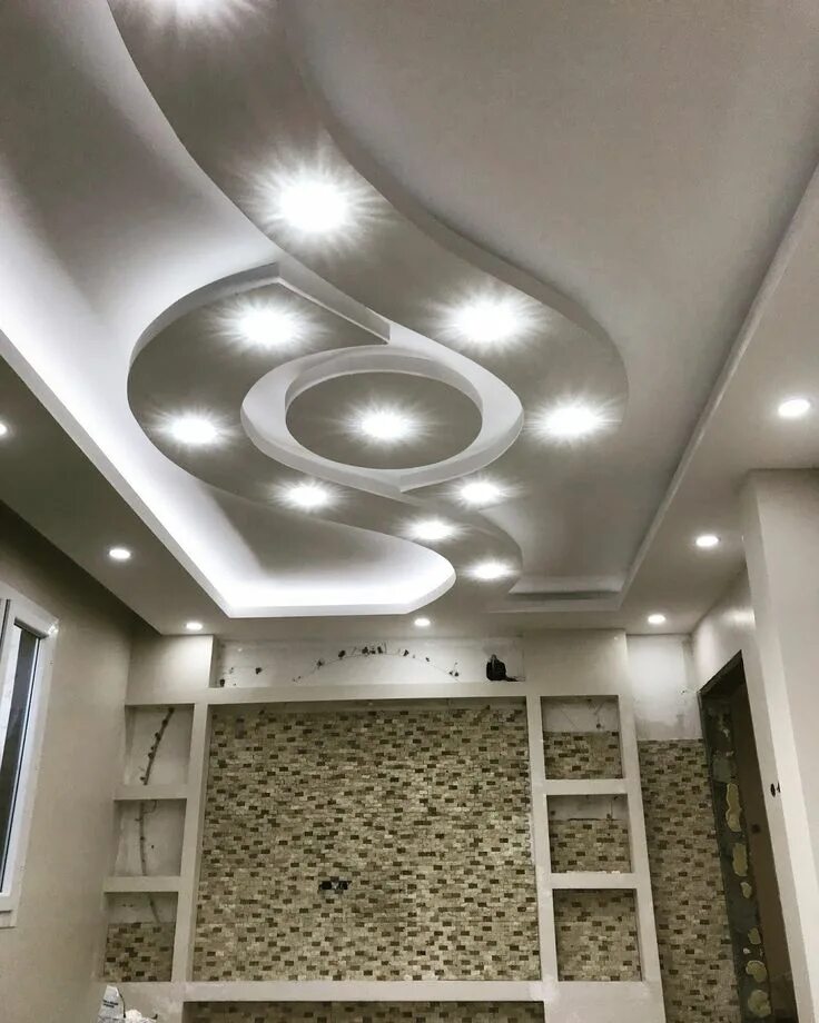 Потолки из гипсокартона фото в стиле What Wikipedia Can't Tell You About Ceiling Designs - Dizzy Ideas in 2020 Ceilin