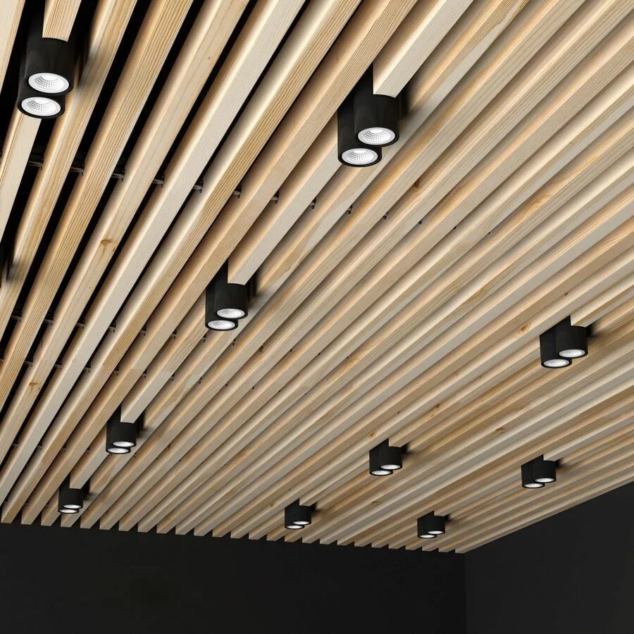 Потолки из рейки фото Pin on Shed Roof Designs Wood slat ceiling, Wooden ceilings, Ceiling design