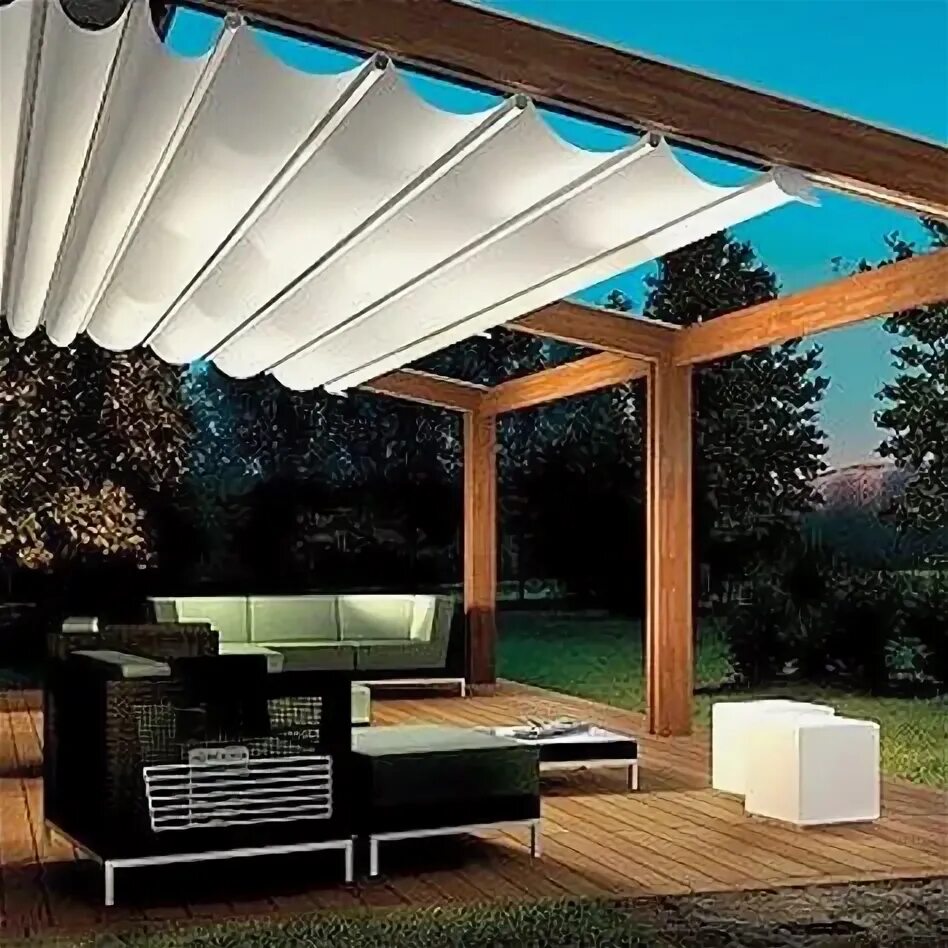 Потолки навесов фото Custom Retractable Awning Backyard pergola, Pergola shade, Pergola