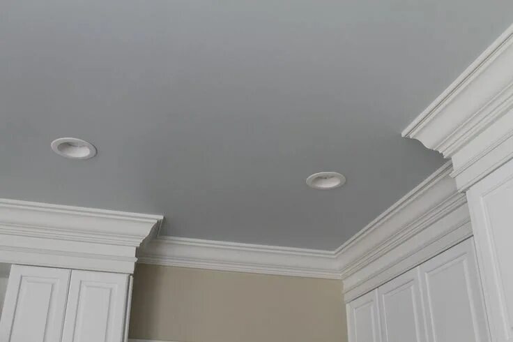 Потолки серого цвета фото Ceiling paint - Iceberg by Sherwin Williams Interiors tan wall Paint and light g