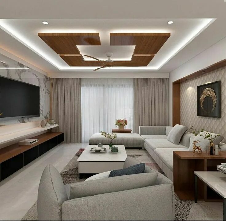 Потолки в гостиной дизайн 2024 Drawing room ceiling designs Latest living room designs, Ceiling design living r