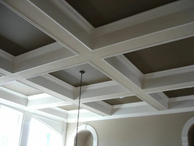 Потолочная потолки фото Love this ceiling! Diy ceiling, Coffered ceiling design, Coffered ceiling