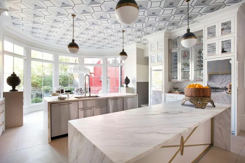 Потолочные обои на кухню фото True Colors in University Park Home decor kitchen, Kitchen design, Kitchen remod