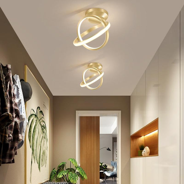 Потолочные светильники в интерьере прихожей Lalit - Multi Disc Ceiling Light - Warmly