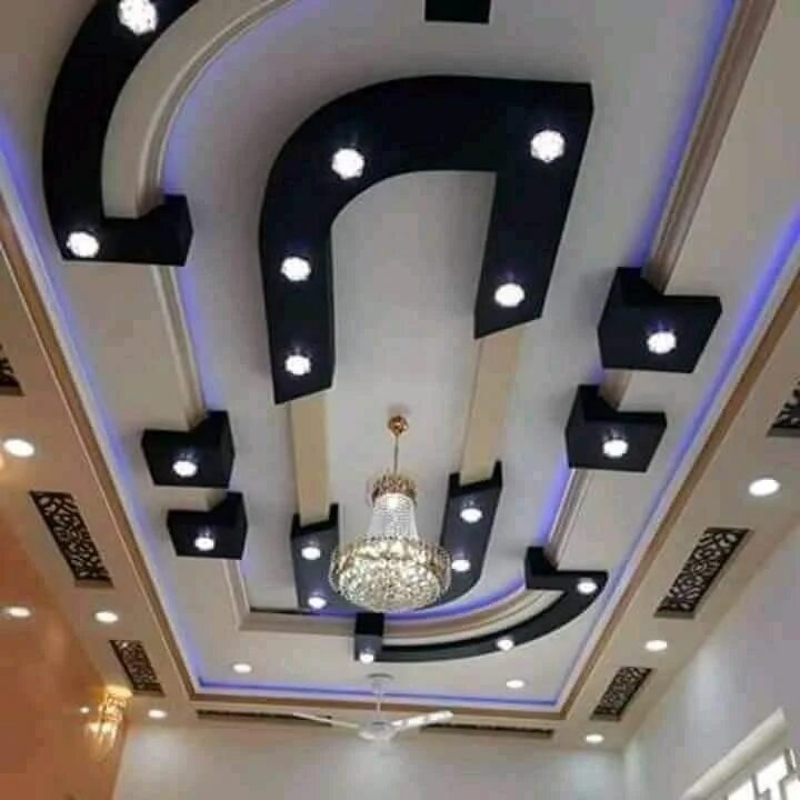 Потолок фигура фото Stylish Modern Ceiling Design Ideas " Engineering Basic Ceiling design modern, C