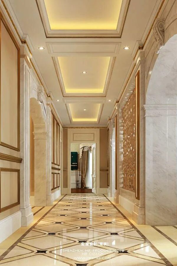 Потолок холла фото ديكورات جبس مودرن وجبس بورد وجبسيات غرف نوم - ديكورات أرابيا Corridor design, Ma