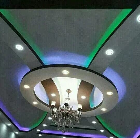 Потолок из гипсокартона фото таджикистане Pin by Roberto Curis on 1 idéia pode $alvar Ceiling design, Ceiling design moder