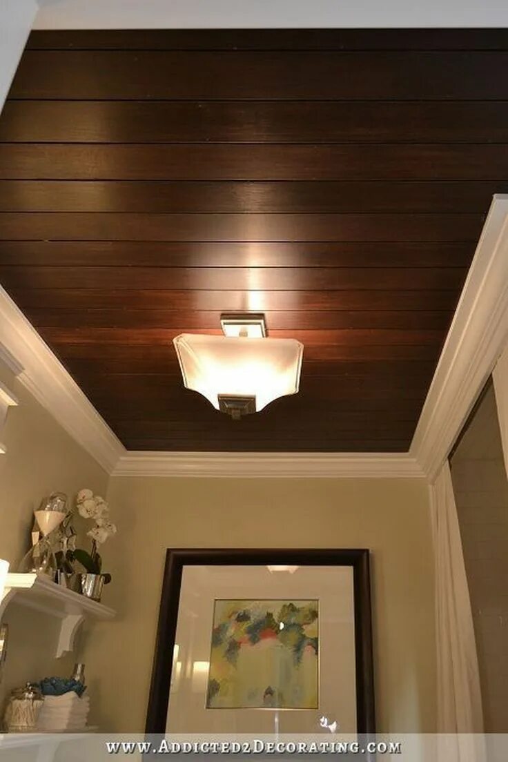 Потолок из мдф панелей фото дизайн DECOOMO - TRENDS HOME DECOR Home ceiling, Wood slat ceiling, Ceiling design livi