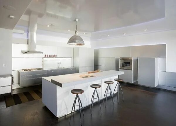 Потолок кухни дизайн современный Modern & Minimalist Lighting Solutions for a Chic Home Modern kitchen bar, Conte