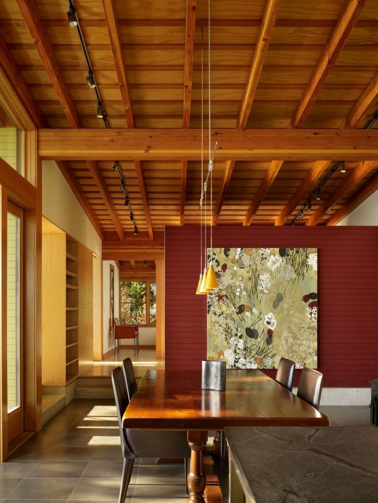 Потолок на даче варианты dr_300814_06 " CONTEMPORIST House design, Transitional house, Ceiling design