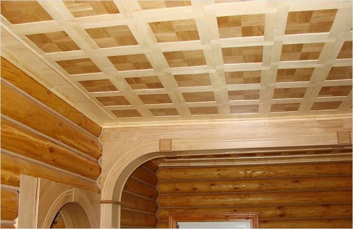 Потолок на даче варианты отделки фото Дизайн потолка из фанеры Wooden wallpaper, Wooden ceiling design, Ceiling design