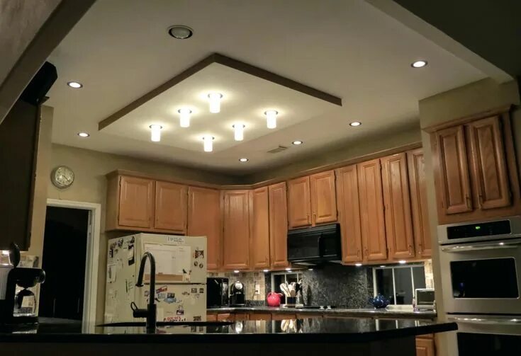 Потолок на кухне дизайн освещение 77+ Quoizel Under Cabinet Lighting - Corner Kitchen Cupboard Ideas Check more. L