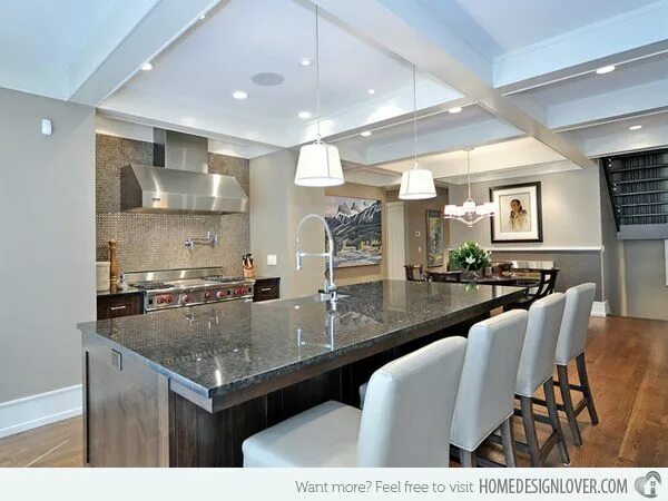 Потолок над кухней фото 15 Pretty Kitchen Ceiling Lighting Home Design Lover Kitchen ceiling, Kitchen de