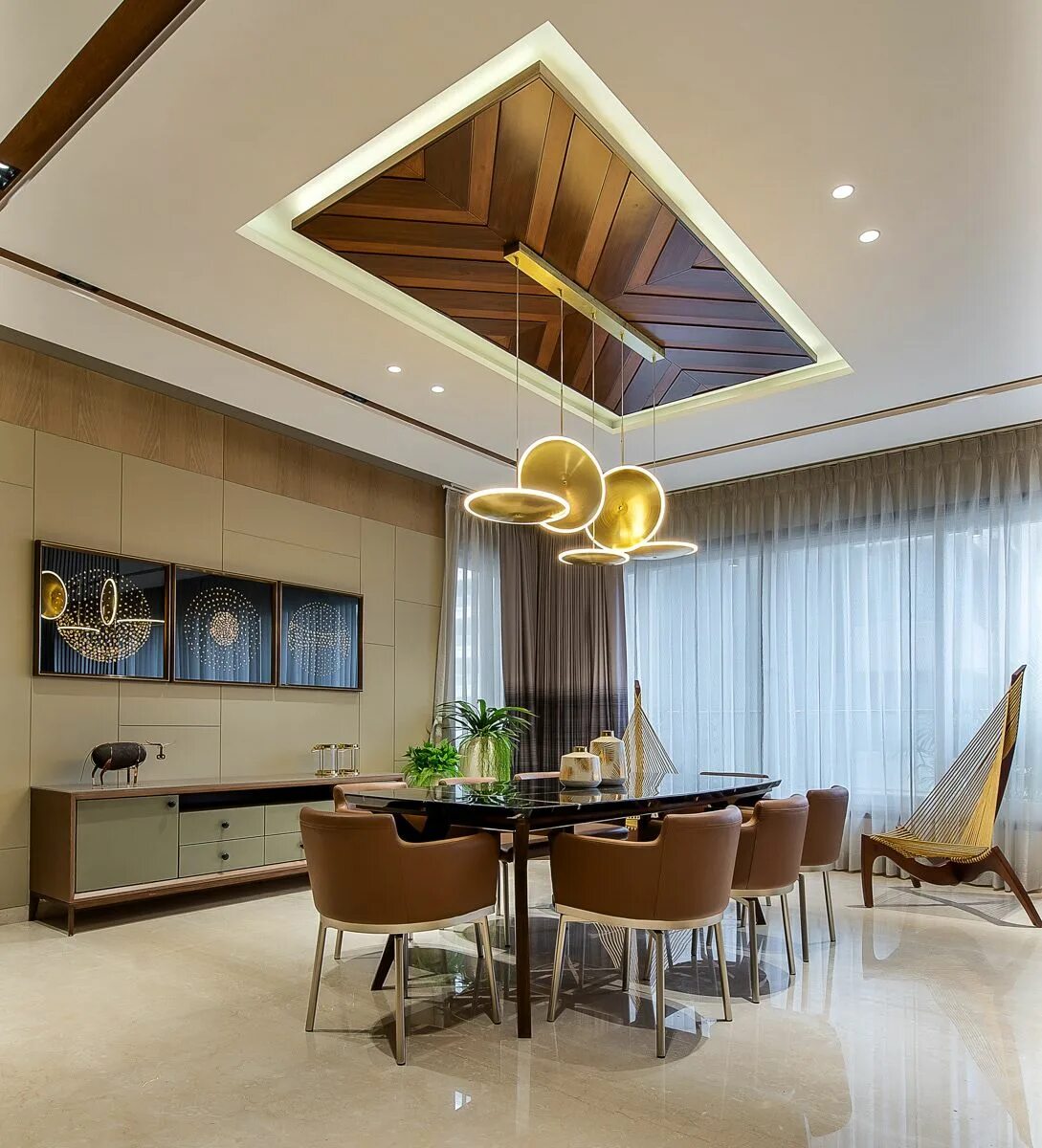 Потолок оформление идеи фото SANGINI SOLITAIRE 402 Ceiling design living room, False ceiling living room, Int