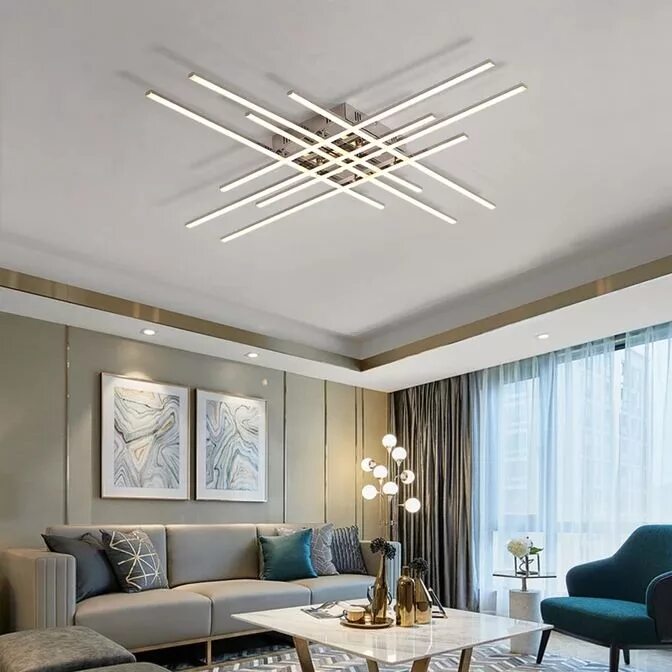 Потолок с двумя люстрами фото Caroll Ceiling Light Ceiling lights living room, Ceiling light design, Contempor