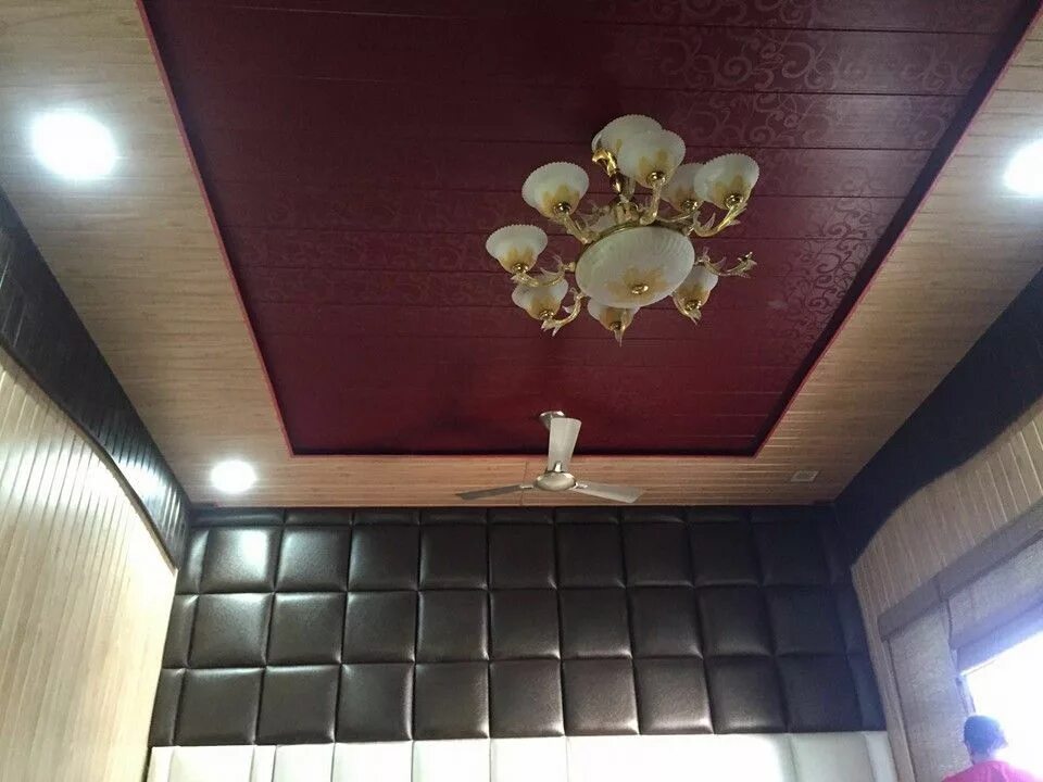 Потолок сделанный панелями фото Amazing PVC Wall Panel Ceiling Designs холл 2 Pvc wall panels, Ceiling design, P