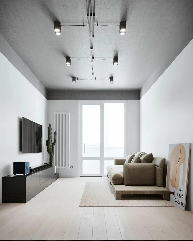 Потолок серого цвета в интерьере Pin su Decor Soffitto grigio, Soffitto colorato, Idee di interior design