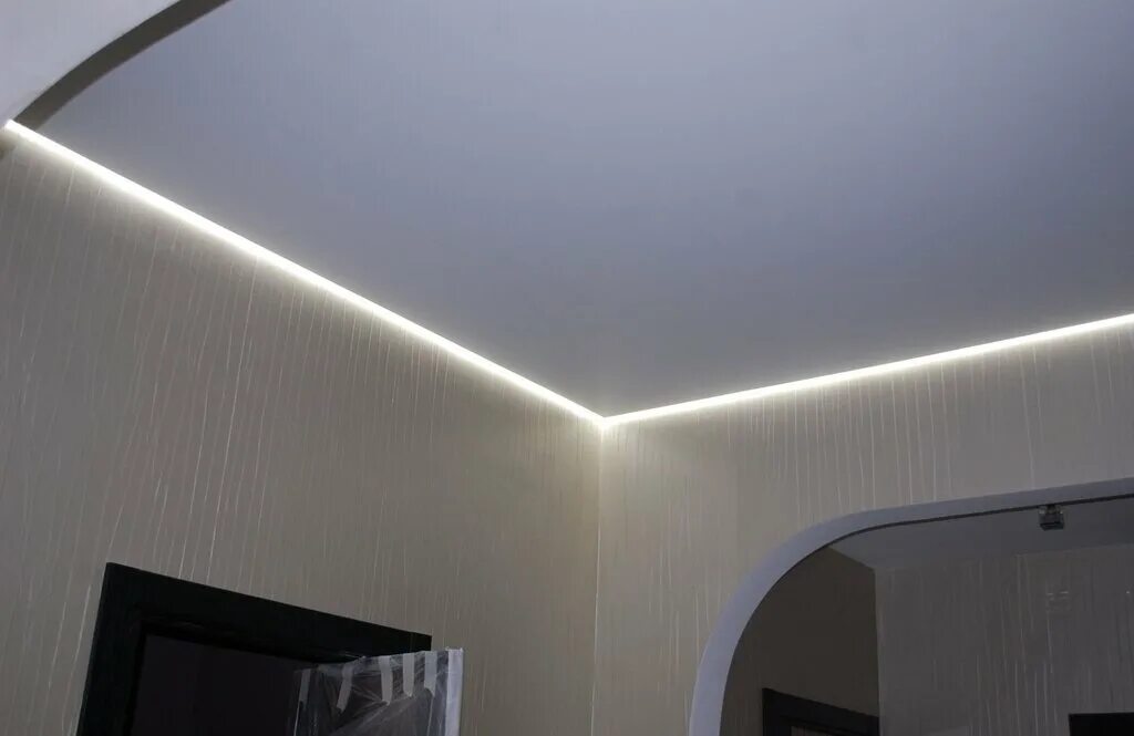 Потолок со светодиодной подсветкой фото BagetProf, ceiling systems, Obninsk, Kiyevskoye Highway, 59 - Yandex Maps