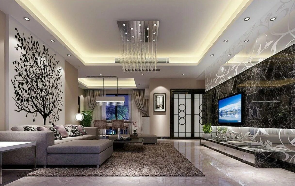 Потолок современный стиль дизайн фото modern asma tavan ile ilgili görsel sonucu Latest living room designs, Bedroom d