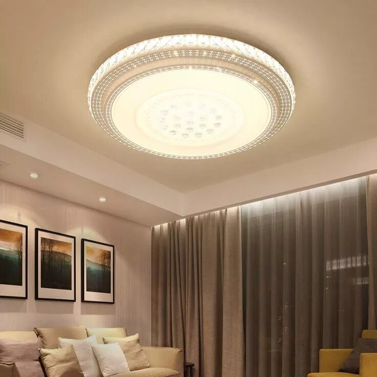 Потолок точечные светильники гостиная фото led ceiling lamp luxury crystal lamp living room lamp rectangular atmosphere mod