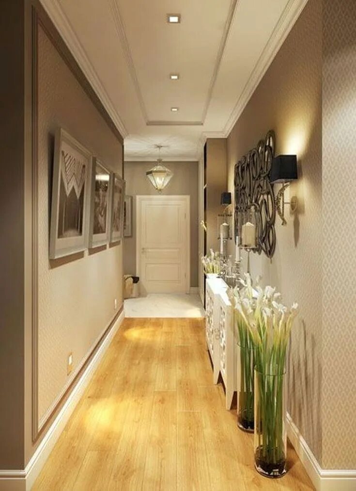 Потолок узкого коридора фото 30+ Astonishing Home Corridor Design For Your Home Inspiration House ceiling des