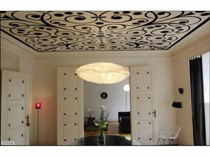 Потолок узоры фото обои на потолок - Поиск в Google Ceiling design, Modern houses interior, Painted