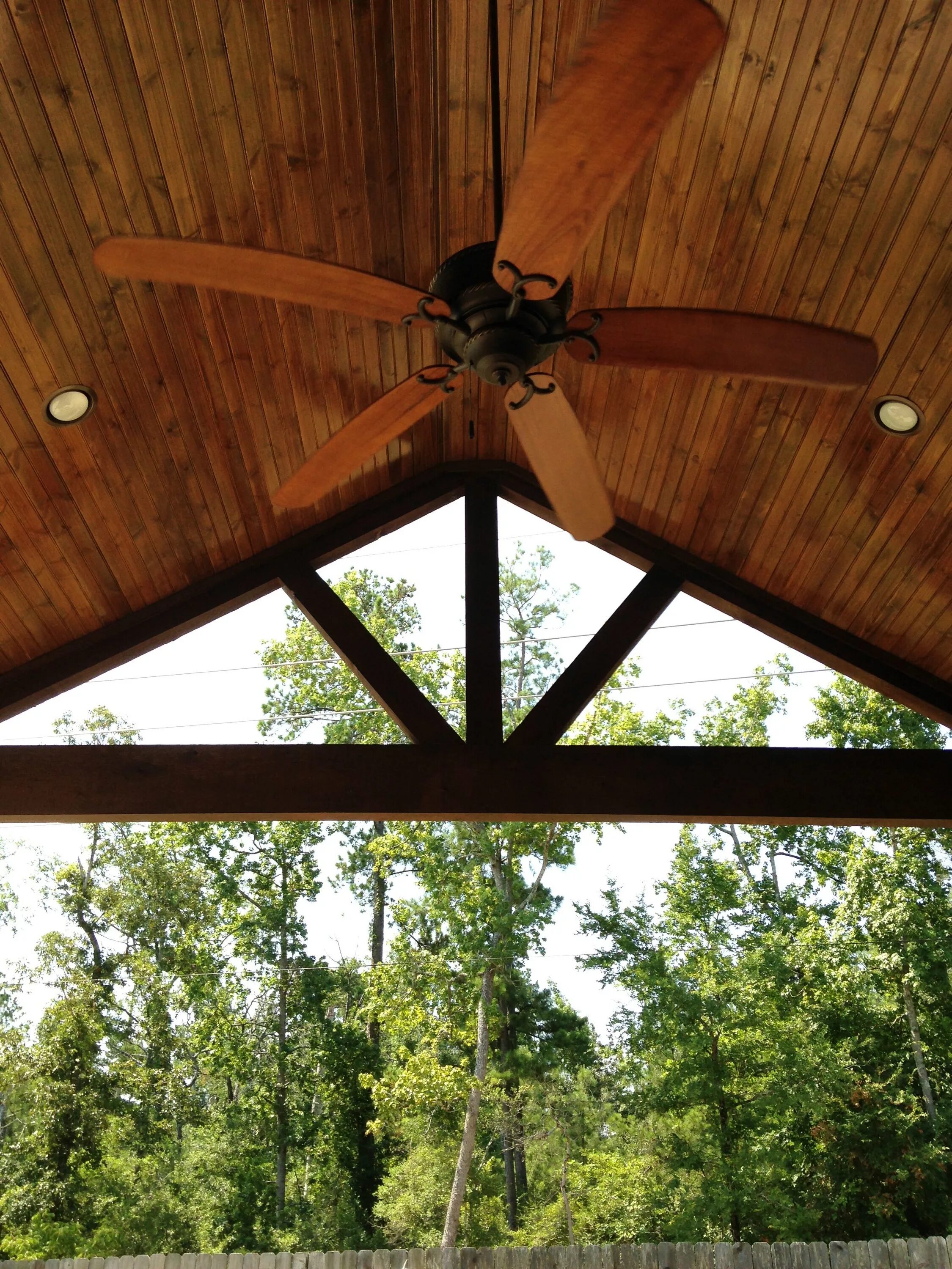 Потолок в беседке варианты Covered Patio/A-Frame/Stained Cedar Beams/Wood Stained Ceiling Outdoor covered p