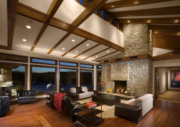 Потолок в частном доме варианты Vaulted Ceilings: Pros, Cons, and Considerations False ceiling design, Vaulted c