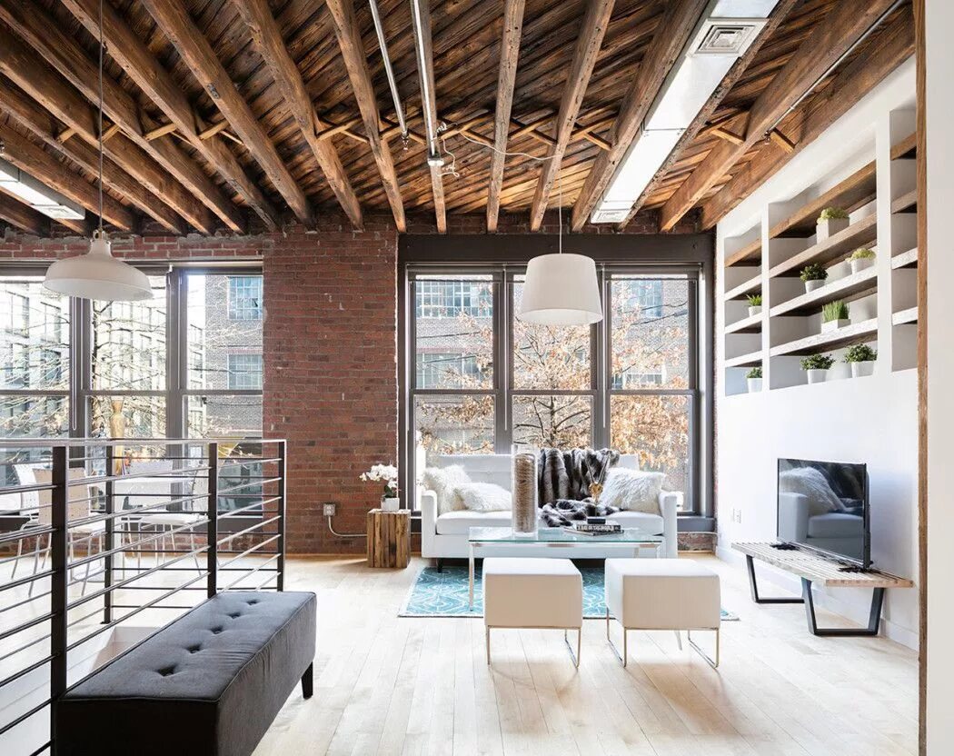 Потолок в интерьере стиля лофт Property of the week: a New York loft with a sweet history - The Spaces