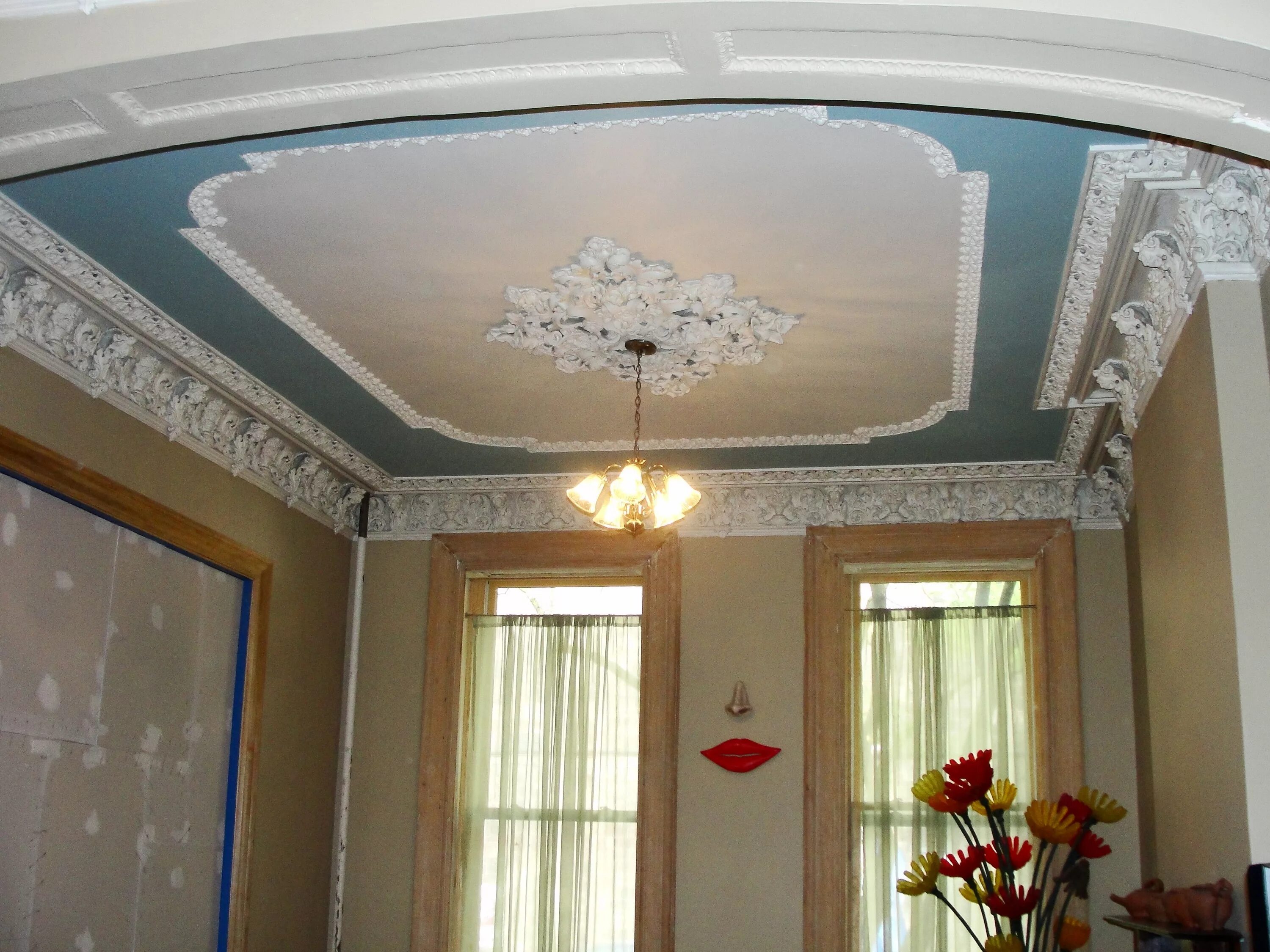 Потолок в квартире своими руками фото Image Detail for - crown molding Ceiling decor, Ceiling design, House colors