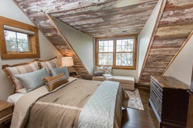 Потолок в мансарде деревянного дома фото 19 Magical Rustic Bedroom Interior Designs That Will Relax You Bedroom design st