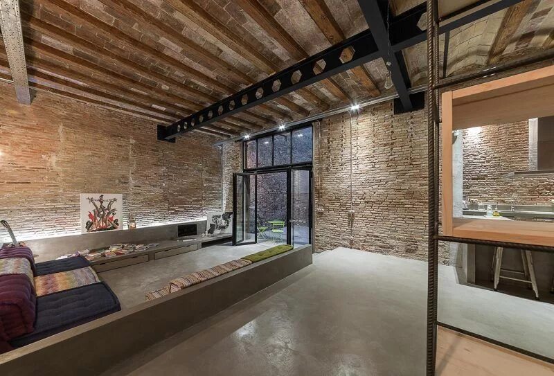 Потолок в стиле лофт фото 5 magnifiques lofts à découvrir à Barcelone Apartamento industrial, Casas de dis