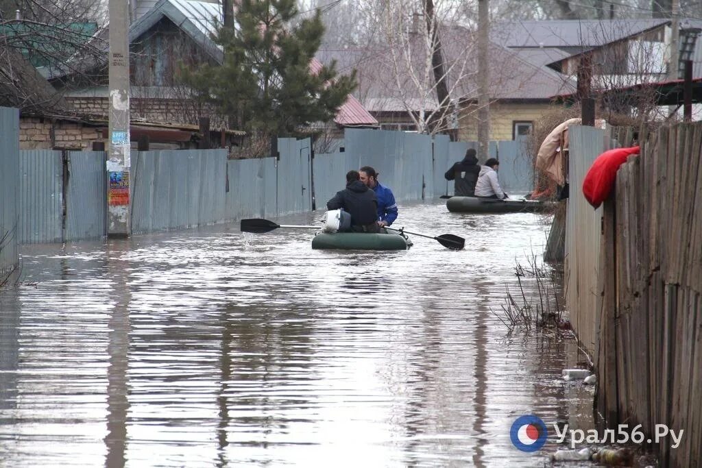 Потоп в оренбурге 2024 фото В Оренбургской области паводок приближается к пиковым значениям Как сообщает пра