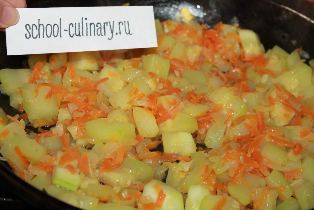 Потушить кабачки рецепт с фото Готовим вкусные тушеные кабачки на сковороде school-culinary.ru Дзен