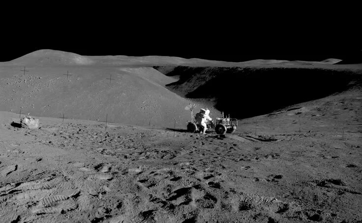 Поверхность луны фото реальные Apollo space program, Aliens on the moon, Apollo