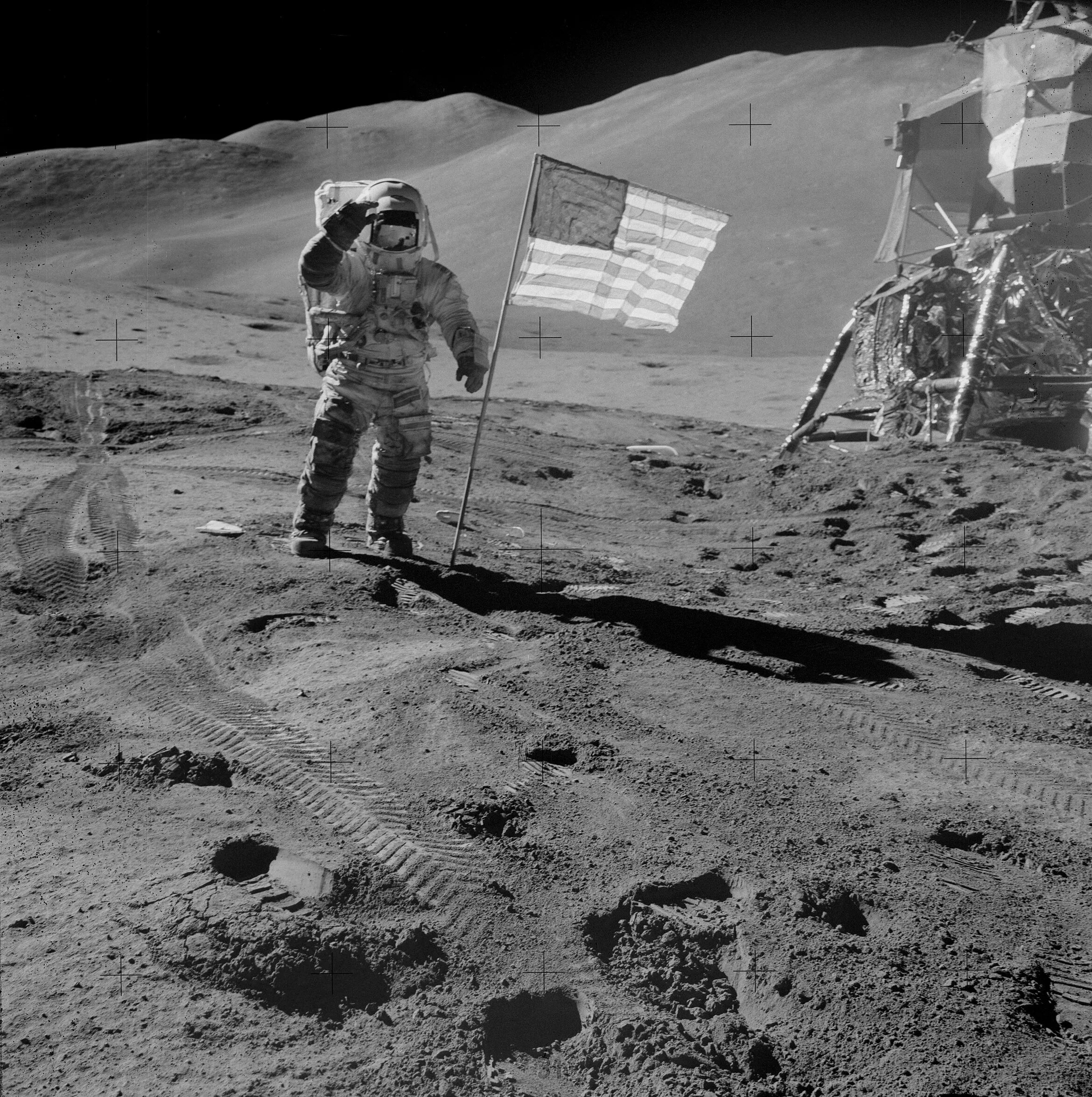 Поверхность луны фото реальные Apollo 15 Map and Image Library