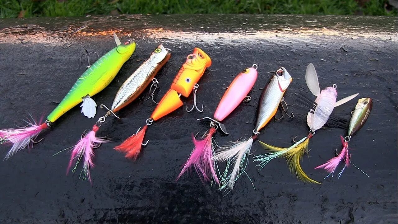 Поверхностные приманки на щуку какие бывают My best top 7 top-water fishing lures poppers & walkers. Мои лучшие попперы и по