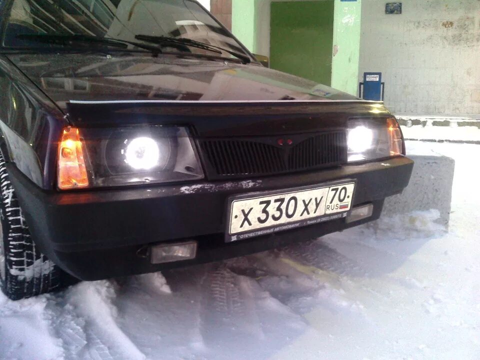 Поворотники на ваз 2109 тюнинг американ стайл, габариты в поворотника - Lada 21093i, 1,5 л, 2001 года стайлинг 