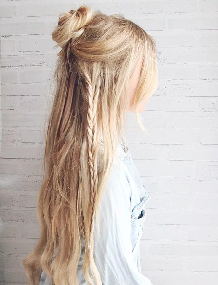 Повседневные прически на длинные волосы kassinka-hair Hair styles, Long hair styles, Bohemian hairstyles