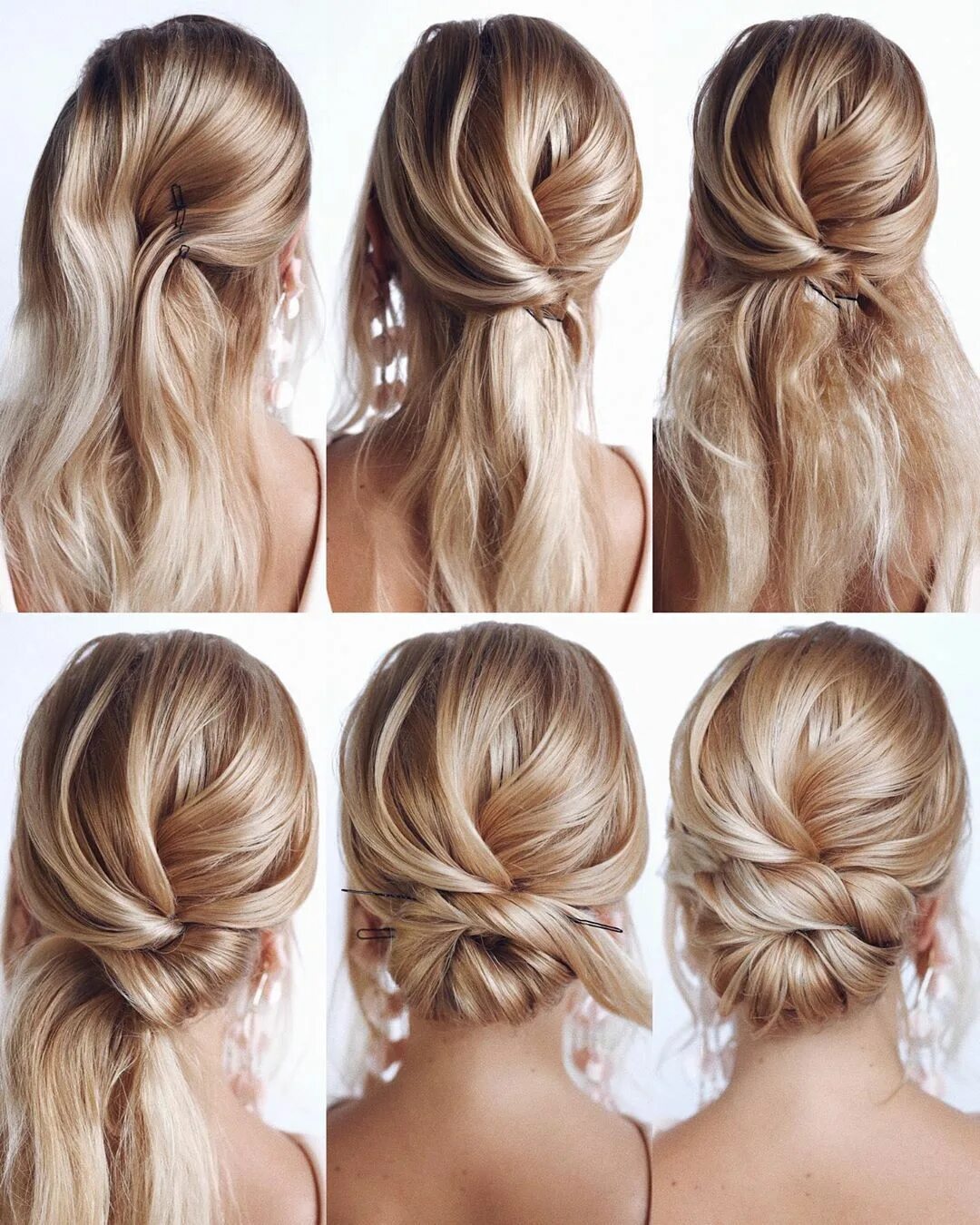 Повседневные прически на длинные волосы своими руками 30 Easy Hairstyles for Long Hair with Simple Instructions - Hair Adviser Hochzei