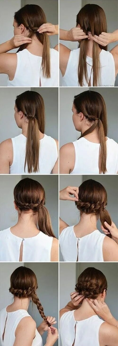 Повседневные прически на длинные волосы своими руками New fashionable haircut hairstyle trends 2020 новая модная прическа стрижка укла