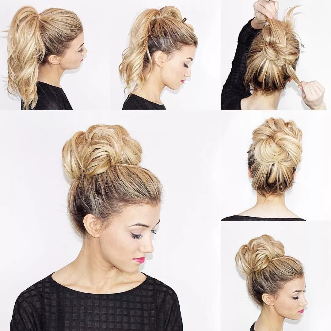 Повседневные прически на средние волосы Instagram photo by Blohaute * Apr 26, 2016 at 12:54pm UTC Fast hairstyles, Long 