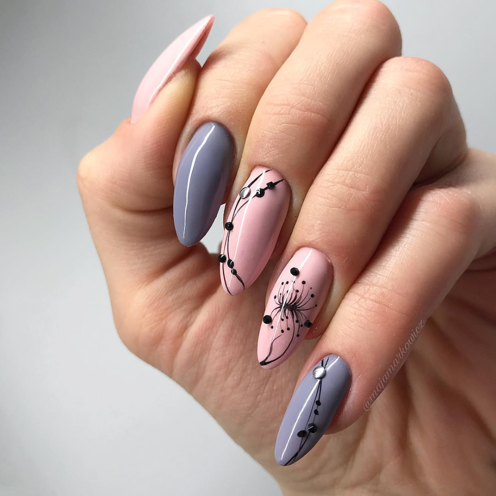 Повседневный дизайн ногтей новинки 100 Pretty Valentine's Day Nail Designs Ideas You'll Absolutely Adore 2023 Brigh