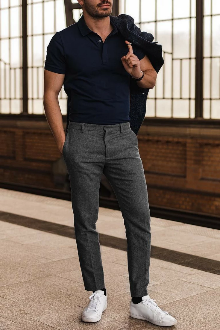 Повседневный классический стиль мужской How To Wear Simple Outfits And Look Sharp Mens business casual outfits, Smart ca