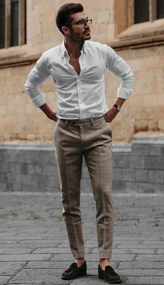 Повседневный классический стиль мужской Casual Office Attire Mens Habillement homme, Style décontracté pour hommes, Styl