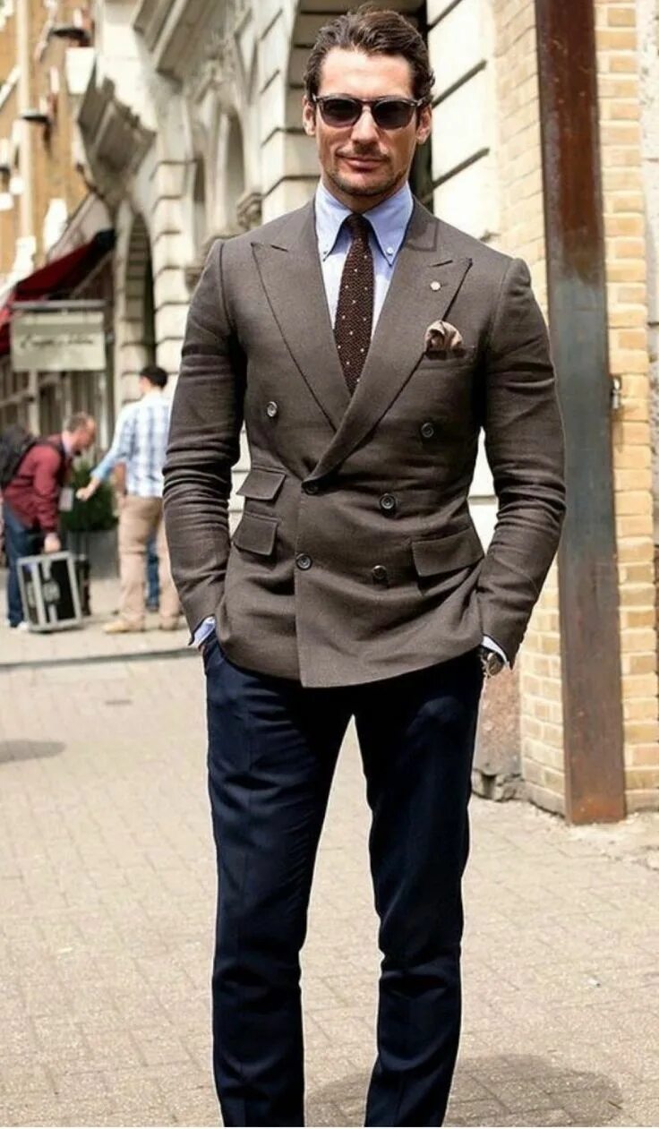 Повседневный классический стиль мужской Pin by Vitor Bohnenberger on Looks Mens fashion business, Mens fashion suits, We