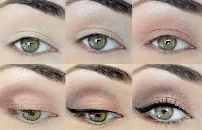 Повседневный макияж для нависшего века Hooded eyes makeup Hooded eye makeup, Skin makeup, Eye makeup
