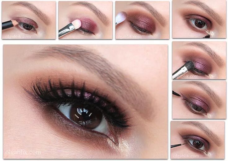 Повседневный макияж для нависшего века пошагово Тени для век Estrade Carnaval de couleur Urban decay eyeshadow tutorial, Simple 