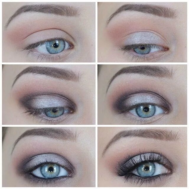 Повседневный макияж для серых глаз Sultry Suburbia Eye makeup, Skin makeup, Beautiful makeup