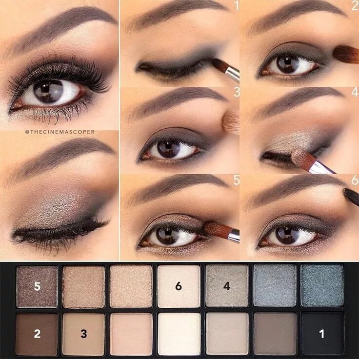 Повседневный макияж для темно карих глаз Pin on макияж глаз Eyeshadow, Eye makeup, Eyeshadow makeup